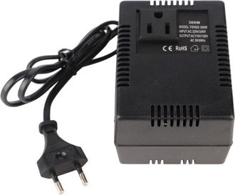 OEM Transformador De Potencia De 300 W, Convertidor De Voltaje De 220 V Ca A 110 V, Adaptador De Enchufe Europeo, Enchufe Europeo