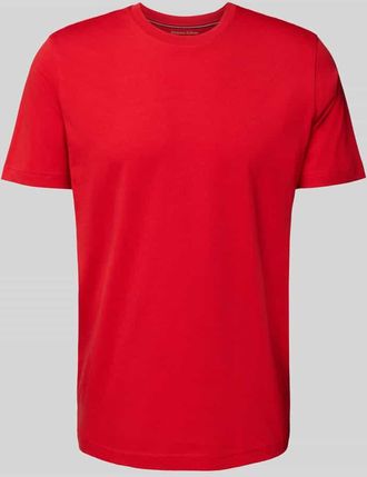 Christian Berg T-Shirt mit Rundhalsausschnitt in Dunkelrot, Größe XXL