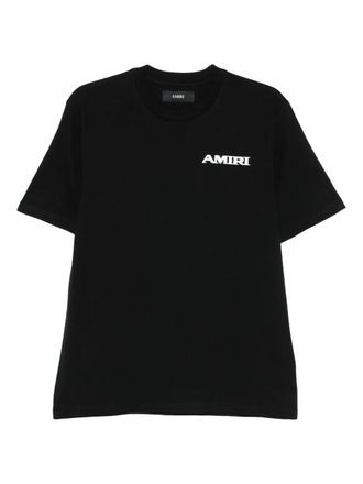 Amiri logo T-shirt - Zwart