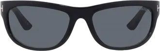 Tom Ford Anders Smoke Square Mens Sunglasses FT1363 01A 62
