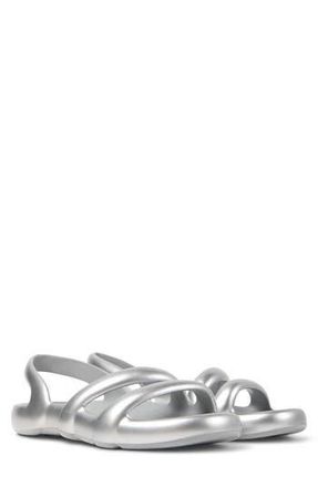 Camper Kobarah Flat Slingback Sandal in Medium Gray at Nordstrom Rack, Size 45