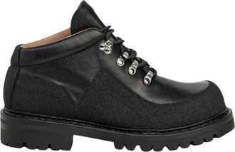 Our Legacy Quest Wandelschoenen - Heren - Veterlaarzen - Zwart - 45 EU - Schoenen