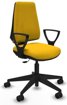 Piqueras y Crespo Piqueras Y Crespo - Elche Cp Bali Amarillo Brazos Fijos Base Piramidal Ruedas Nailon 65mm