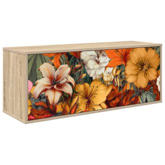 vidaXL Mueble De Tv Montado En La Pared Gennep 102 X 33 X 40 Cm Vidaxl