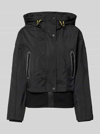 Khujo Jacke mit Rei&szlig;verschlusstaschen Modell AMELIA in Black, Gr&ouml;&szlig;e XXL