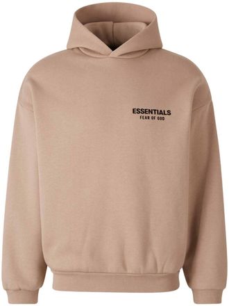 Fear of God Essentials hoodie - men - Cotton/Polyester - S - Neutrals
