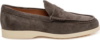 Tod's Mocassino Light 98L - Heren - Loafers - Bruin - 43 EU - Leer - Schoenen