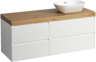 Laufen Laufen - Lani Encimera De Lavabo Roble Silvestre Incl. Mueble Bajo