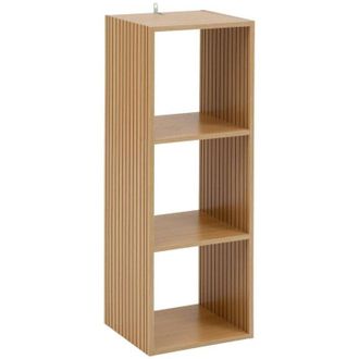 5five Simply Smart Tasso 3 ripiani, effetto legno naturale - 5five