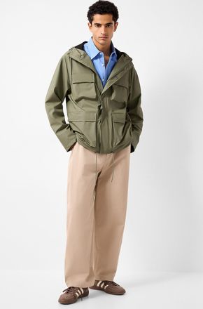 Rains Mens Utility-pocket raincoat