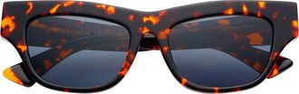 Freyrs Eyewear Astoria Cat Eye Sunglasses in Tortoise at Nordstrom