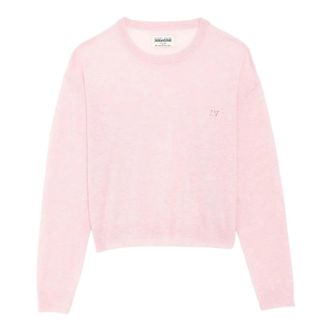 Zadig&Voltaire Truien - unisex - Cashmere truien - Roze - S - Truien & Vesten