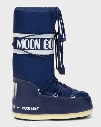 Moon Boot Nylon Lace-Up Snow Boots
