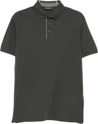 Emporio Armani Logo Cotton Polo Shirt