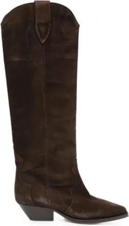 Isabel Marant Boots Leather Brown Denvee