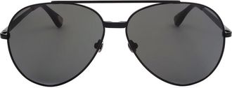 Linda Farrow ANN DEMEULEMEESTER AD14 C4 Mens Sunglasses Black Size 60