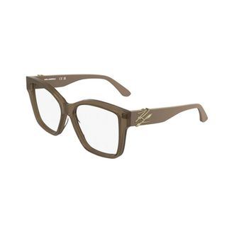 Karl Lagerfeld Glasses, female, Beige, 55 MM, Kl6215 Optical Frame