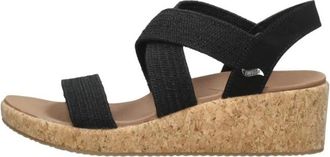Skechers Arch Fit Beverlee - Dames - Sleehakken - Zwart - 38 EU - Schoenen