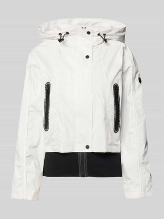 Khujo Jacke mit Rei&szlig;verschlusstaschen Modell AMELIA in Offwhite, Gr&ouml;&szlig;e XXL