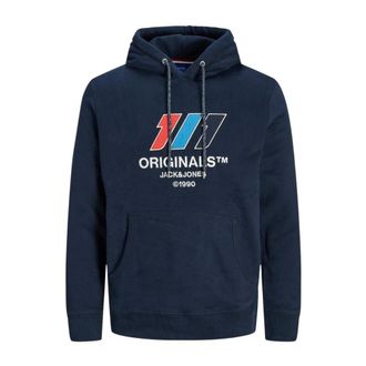 Jack & Jones Hooded sweatshirt Jack Jones Slope - Heren - Hoodies - Blauw - L - Hoodies & sweatvesten