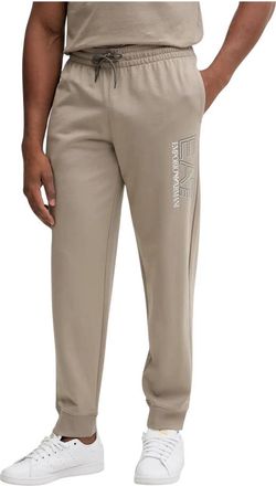 Emporio Armani 7M001316 Trainingsbroeken - Heren - Sweatpants - Beige - L - Katoen - Broeken