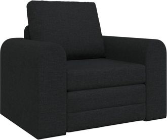vidaXL Folding Sofa Bed Black 98 x 71 x 83 cm Fabric vidaXL