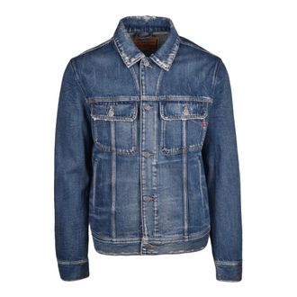 Diesel Hombre, Chaquetas, Azul, Talla: S