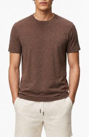 Onia Heavyweight Slub Knit T-Shirt in Java at Nordstrom Rack, Size Xx-Large