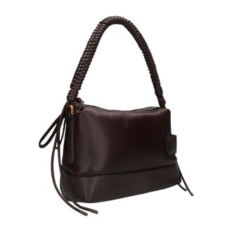 Hispanitas Dames Schoudertassen Bi264947 - Dames - Tassen - Bruin - Maat: ONE Size Leer