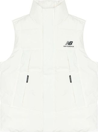New Balance Pocket Puffer Vest Asia Sizing White AMV24360-CIC