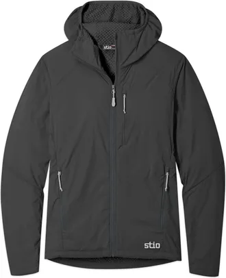 Stio | Womens Dawner Hooded Jacket, Size Extra Small in Boundary Black