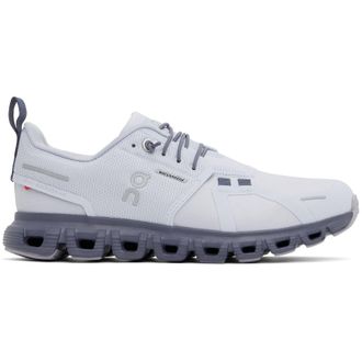 On Cloud 6 WP Polyester Womens Running Trainers - Heather Metal - Size:UK 4.5