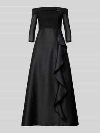 Adrianna Papell Abendkleid im Off-Shoulder-Look in Black, Gr&ouml;&szlig;e 36