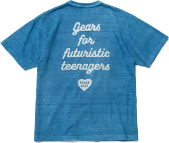 Human Made Heart Badge T-shirt INDIGO HM23CS034