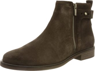 Clarks Womens Memi Boots, Dark Brown Suede, 4 UK