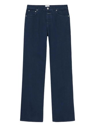 Closed Jeans a gamba ampia a vita alta - Blu