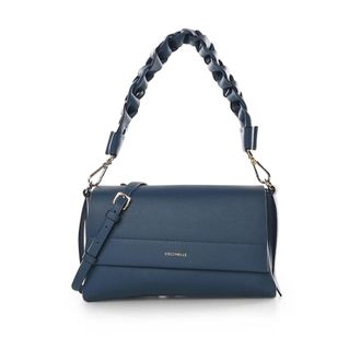 Coccinelle Handbags, female, Blue, Size: ONE SIZE Boheme Small Shoulder Bag