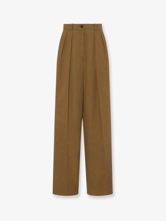 The Row Igor cotton and cashmere trousers - THE ROW - gender_Woman