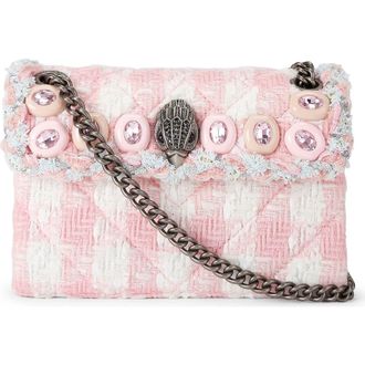Kurt Geiger Mini Kensington Gems Convertible Crossbody Bag in Pale Pink at Nordstrom