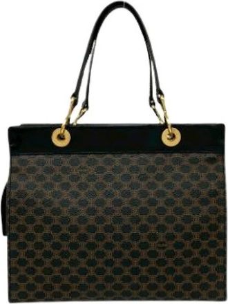 Celine Pre-owned Handbags, female, Black, Size: ONE SIZE Pre-owned Vintage Handbag