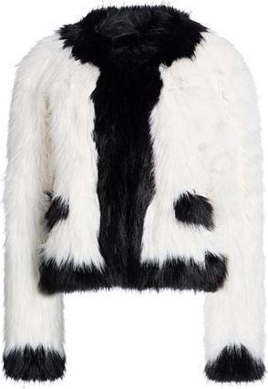 Karl Lagerfeld ROPA DE ABRIGO - Borreguito y pelo ecol&oacute;gico en YOOX.COM