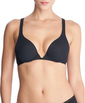 Natori Verge Convertible Plunge Contour Underwire Womens Bra Black : 30DDD, Elastane/Nylon/Polyester