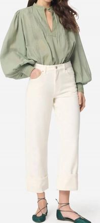 Vanessa Bruno Geronimo Jeans In Ecru