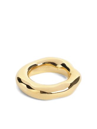 Jil Sander irregular-edges ring - Oro