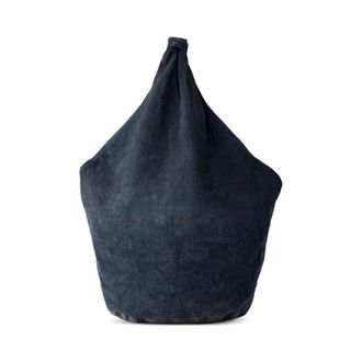 Our Legacy Tote Bags, female, Black, Size: ONE SIZE Open Top Cotton Tote