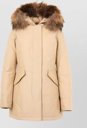 Woolrich wool puffer jacket