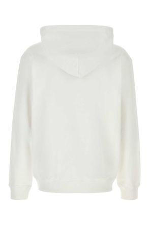 Gucci Mens White Cotton Sweatshirt Whitemc Felpe