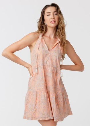 Cabana Life Sleeveless Tiered Dress in Coast at Nordstrom, Size X-Small