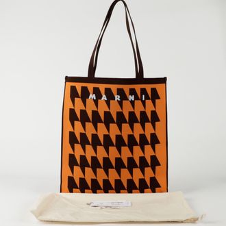 Marni Pattern Tote Shoulder Bag