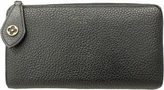 Louis Vuitton Noir Long Wallet (Bi-Fold) (Pre-Owned)